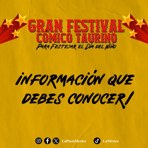 Se amplía el periodo de entrega de boletos para el Festival Cómico Taurino.