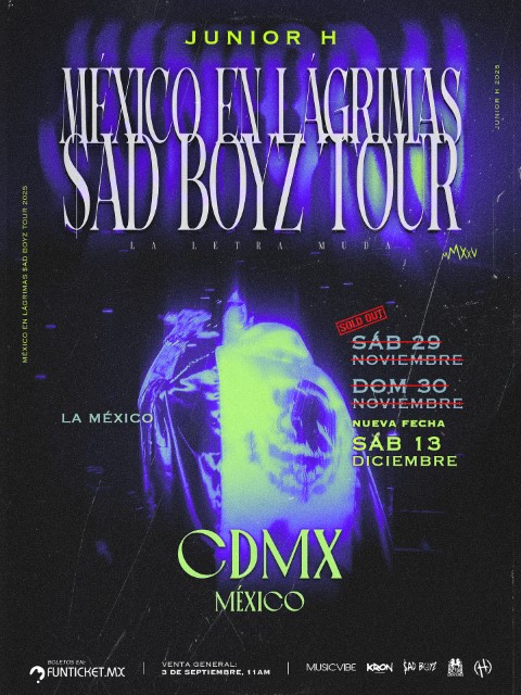 Junior H México en Lágrimas $AD BOYZ TOUR