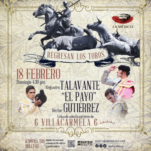 CORRIDA DE TOROS EN LA CDMX: CORRIDA DE TOROS