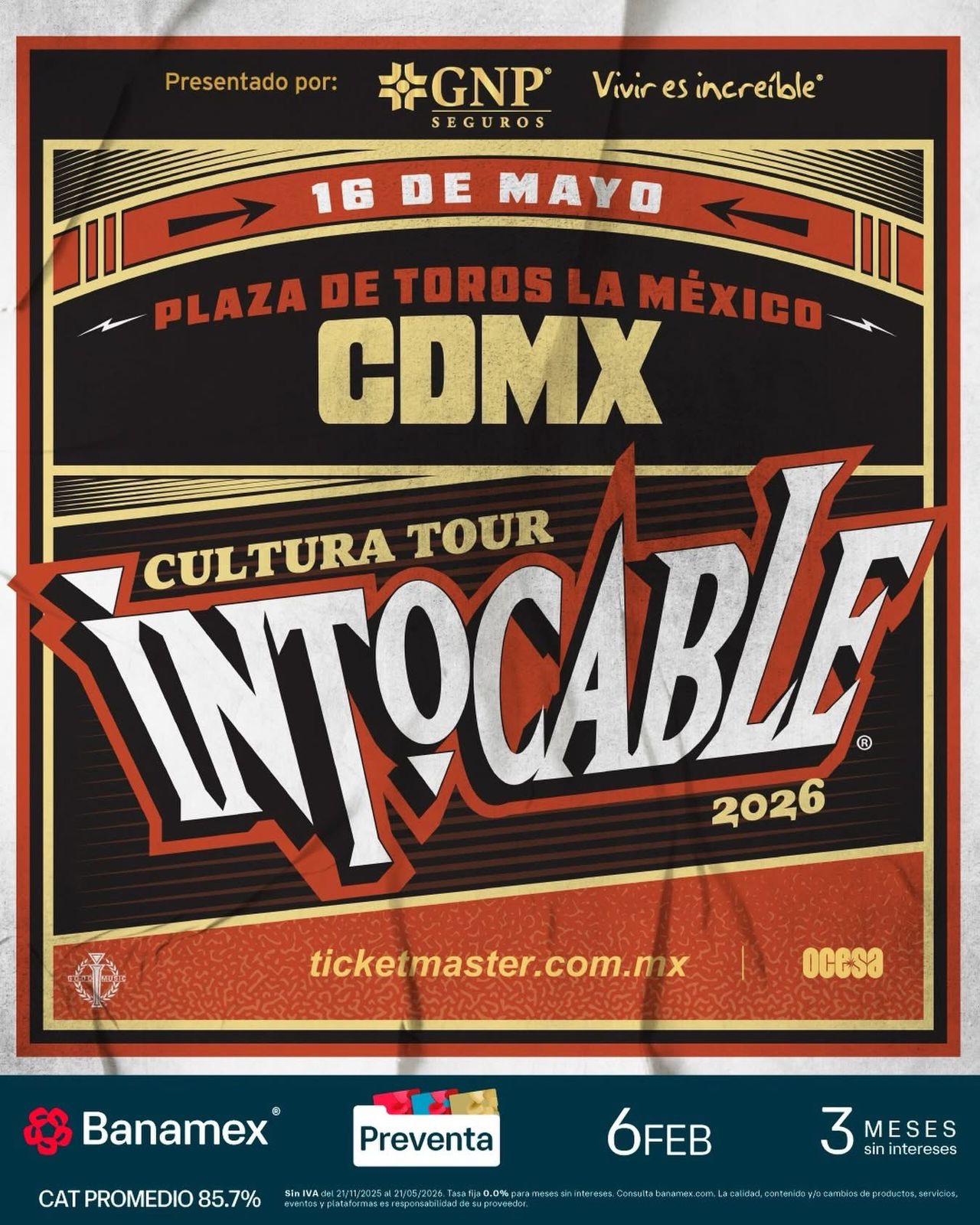 Cultura Tour Intocable 