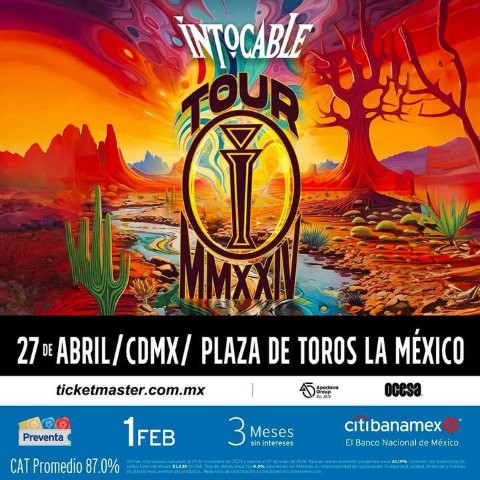 CONCIERTO INTOCABLE TOUR