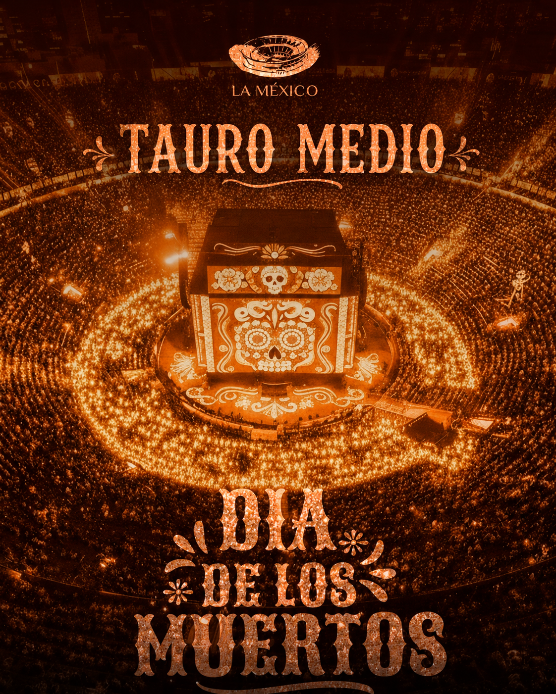 Tauro Medio Día de Muertos