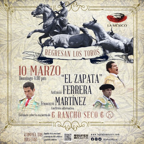 CORRIDA DE TOROS EN LA CDMX: CORRIDA DE TOROS